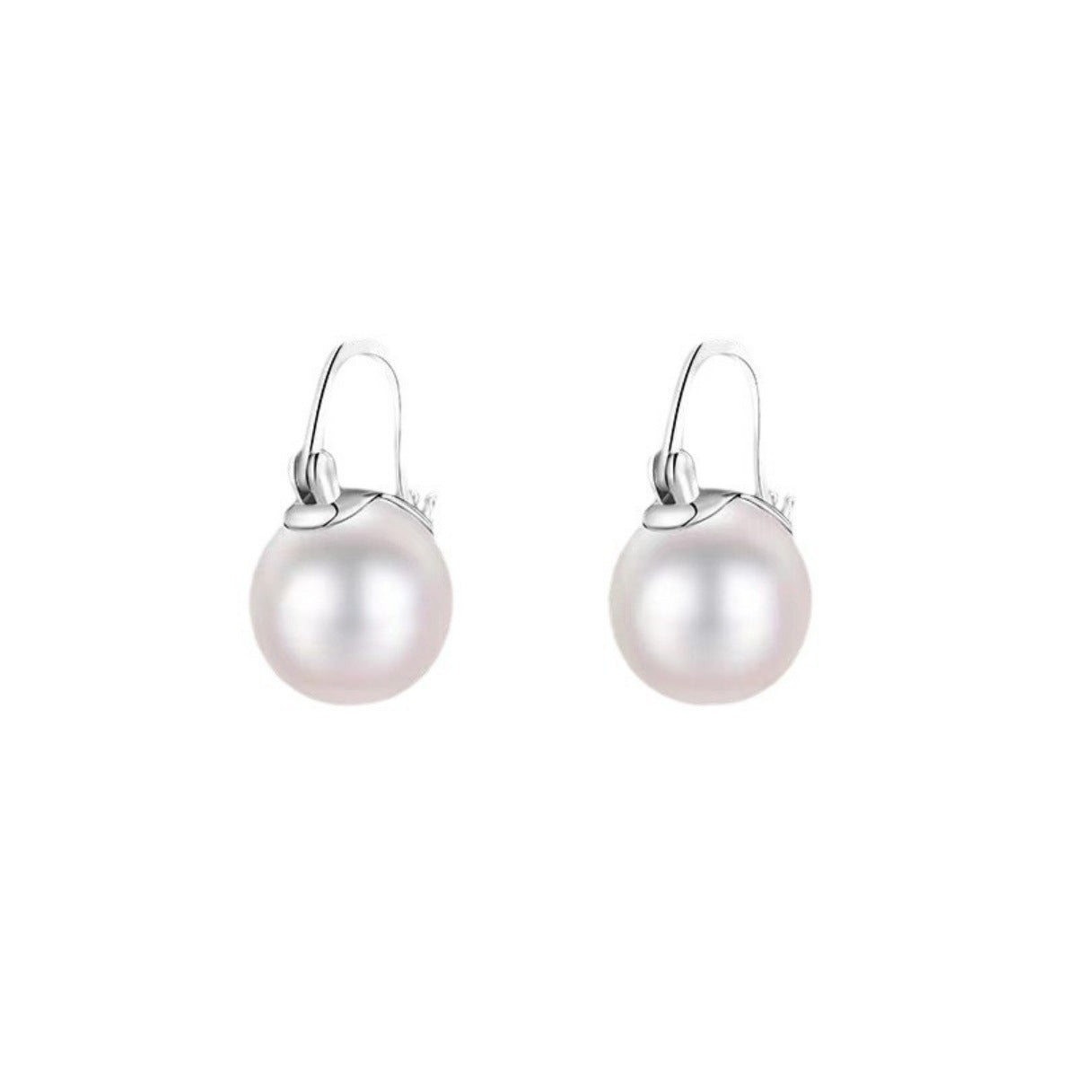 18K Gold-Plated Pearl Earrings 5