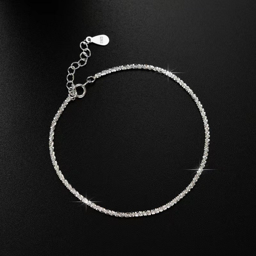 925 Sterling Silver Chain Adjustable Bracelet 1