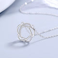925 Sterling Silver Zircon Pendant Necklace 1