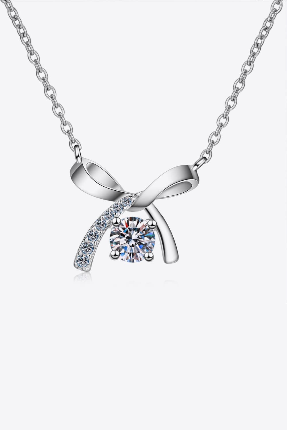 Moissanite 925 Sterling Silver Necklace 4