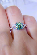 1 Carat Moissanite 925 Sterling Silver Ring 6