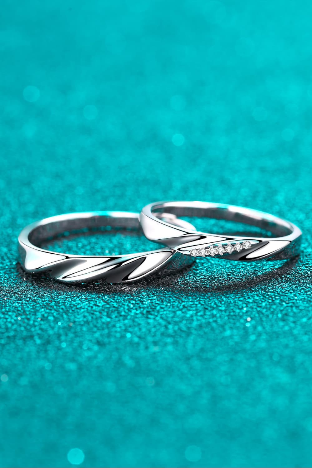 Minimalist 925 Sterling Silver Rhodium-Plated Ring 3