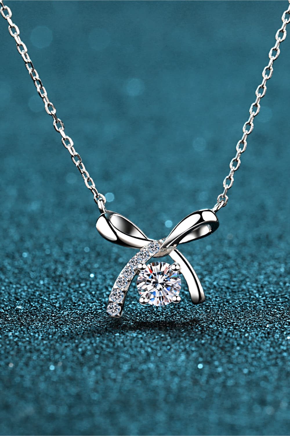 Moissanite 925 Sterling Silver Necklace 1