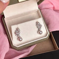 Pearl Cluster Earrings 1