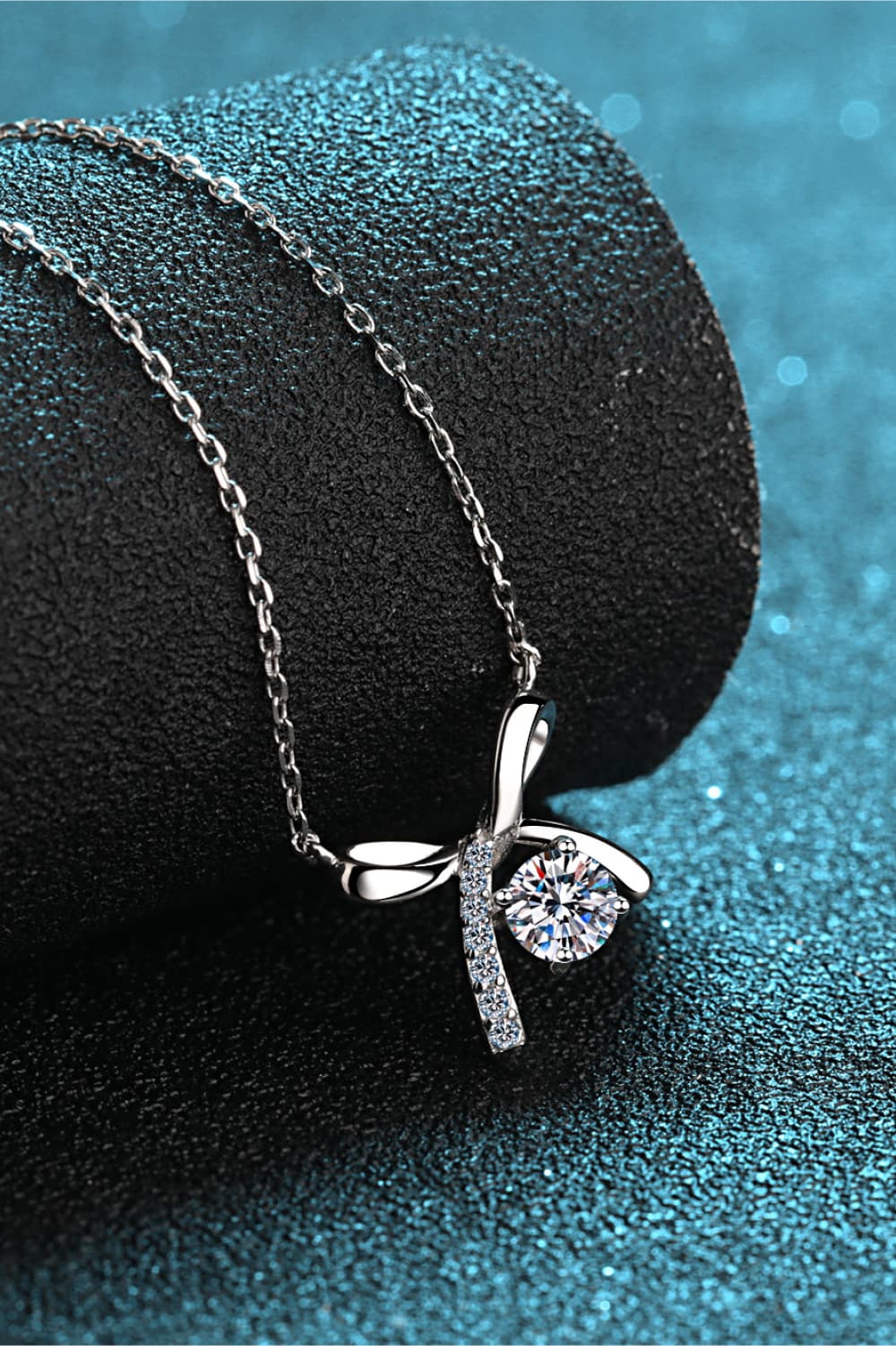 Moissanite 925 Sterling Silver Necklace 2