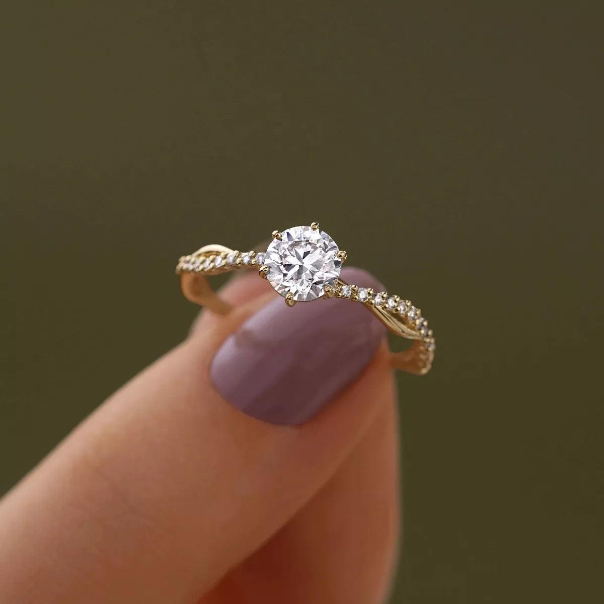 925 Sterling Silver Zircon Ring 1