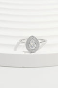925 Sterling Silver Inland Zircon Ring 1