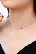 Moissanite 925 Sterling Silver Necklace 2