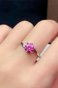 Can't Stop Your Shine 1 Carat Moissanite Ring 1