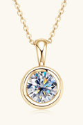 2 Carat Moissanite 925 Sterling Silver Necklace 5